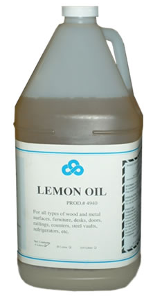 FURNITURE POLISH - LEMON OIL 4L