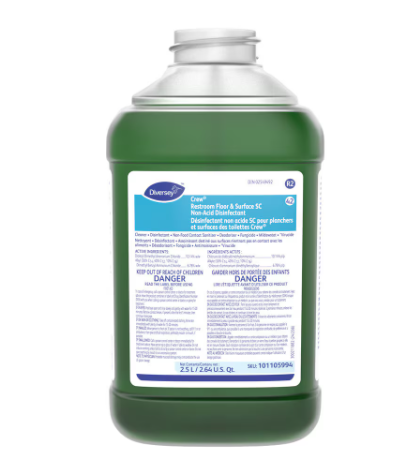 DISINFECTANT - J-FILL CREW  RESTROOM FLOOR &amp; SURFACE SC 