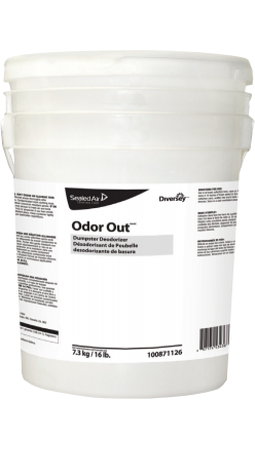 CHUTE &amp; DUMPSTER - #16 ODOUR  OUT PELLETS 16 LB PAIL 