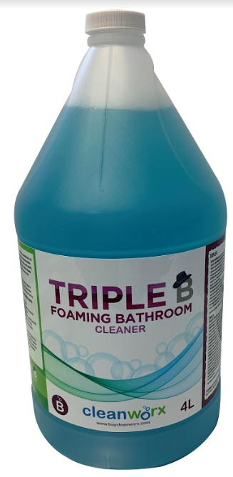 RESTROOM CLEANER - TRIPLE B MILD FOAMING BATHROOM CLEANER 