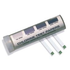 TEST STRIPS - CHLORINE TEST PAPERS 100/STRIPS 10, 50, 100