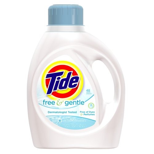 LAUNDRY SOAP - TIDE LIQUID 2X H.E SCENT FREE 6 X 1.09L