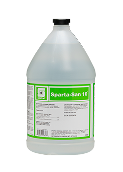 SANITIZER - SPARTA-SAN 10 QUAT 3.78L (121304C) *ITEM IS