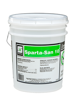 SANITIZER - SPARTA-SAN 10 QUAT 18.9L (121305C) *FOOD SAFE*