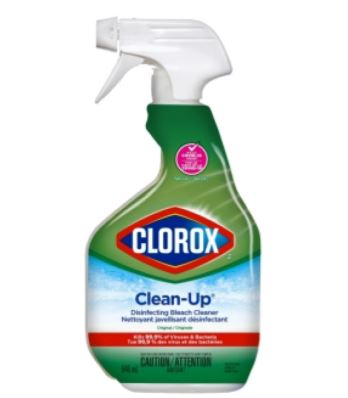 DISINFECTANT - CLOROX CLEAN-UP  W/BLEACH 9 X 946ML