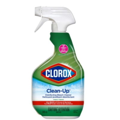 DISINFECTANT - CLOROX CLEAN-UP  W/BLEACH 12 X 946ML (01402)