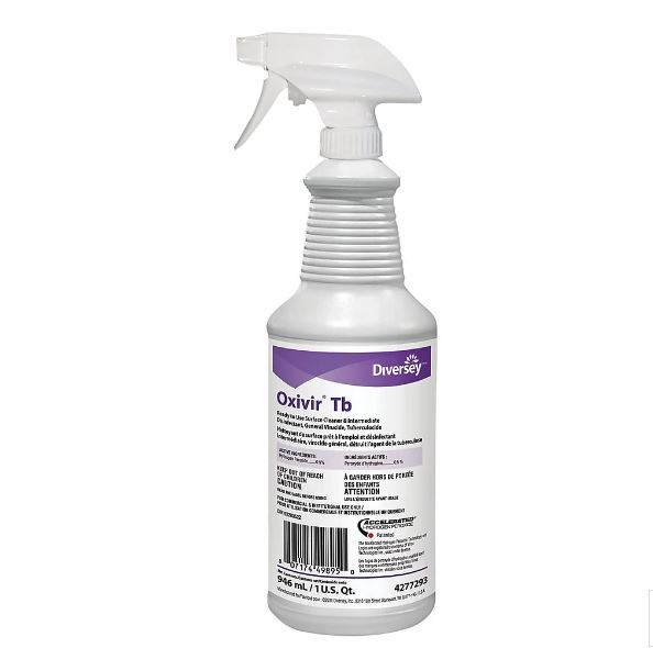 DISINFECTANT - OXIVIR TB RTU 12 X 946ML (4277293) (W.F)