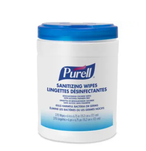 WIPES - PURELL HAND SANITIZING  ECO-FIT CANISTER 6 X 270/TUB