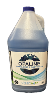 HAND SOAP - OPALINE HAND &amp; BODY SHAMPOO CLEANWORX (BLUE) 