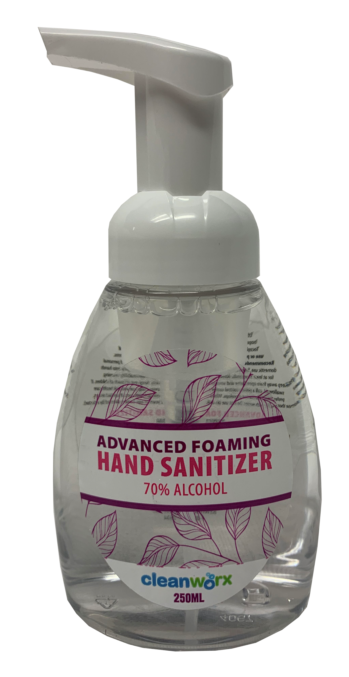 HAND SANITIZER - FOAM 6 X 250ML PUMP BOTTLE 70% ALCOHOL