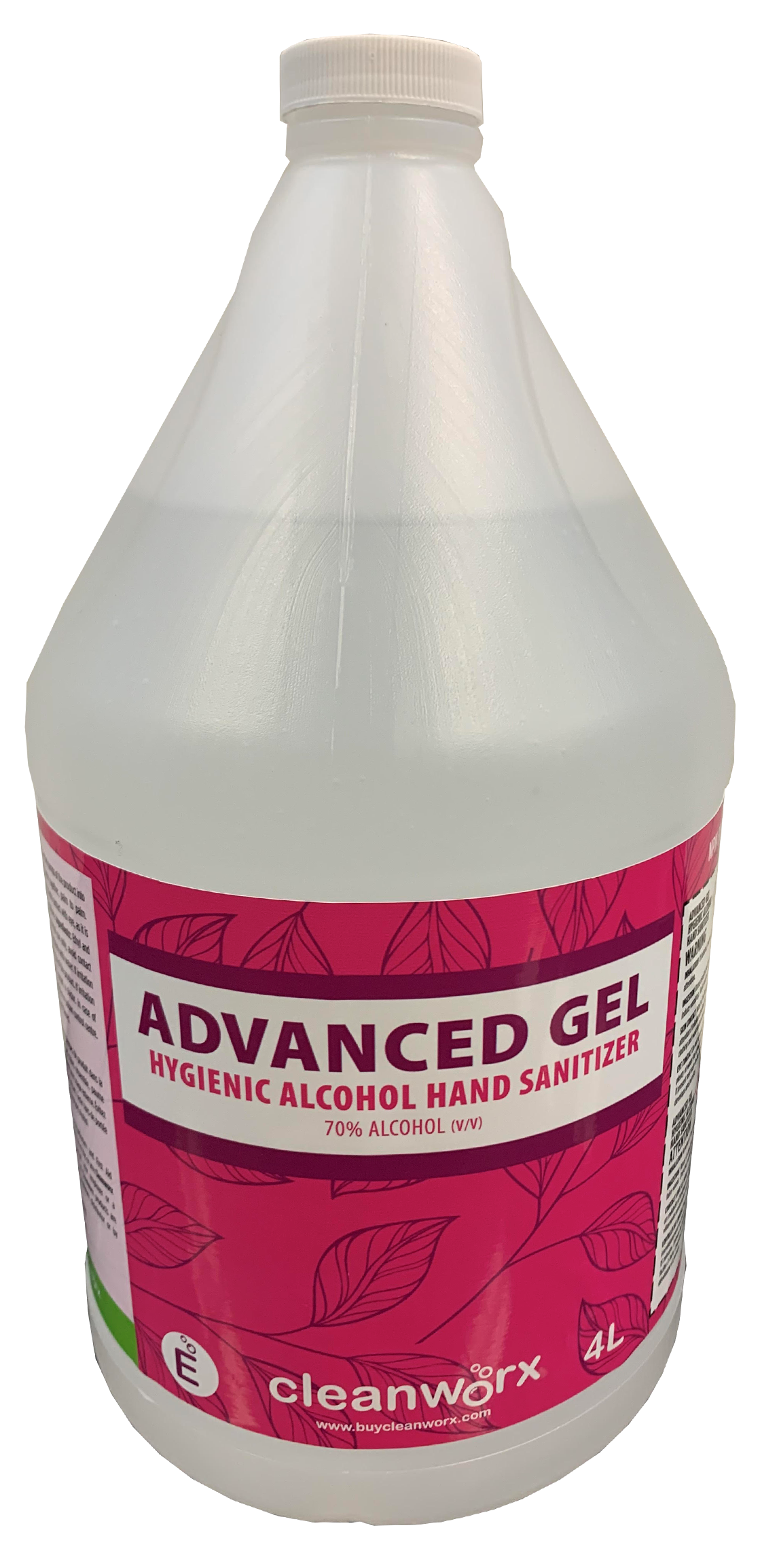 Product 0170132: HAND SANITIZER - GEL 4L JUG 70% ALCOHOL CLEANWORX