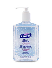 HAND SANITIZER - PURELL GEL  70% 12 X 236ML PUMP BOTTLE  