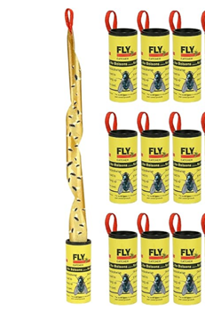 BUG KILLER - STICKY PAPER FLY  STRIPS 24/CS