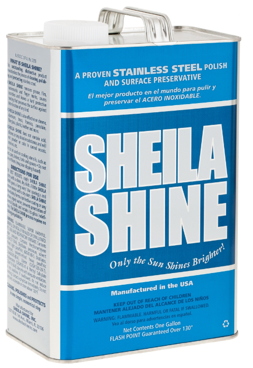 STAINLESS STEEL CLEANER - SHEILA SHINE CLEANS/POLISHES