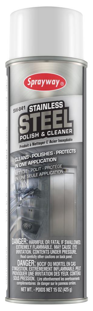 STAINLESS STEEL CLEANER - OIL  BASED AEROSOL SPRAYAWAY 425G