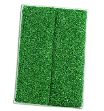 PAD - 14 X 20&quot; RECTANGULAR  GREEN TURF FOR TILE, GROUT &amp; 