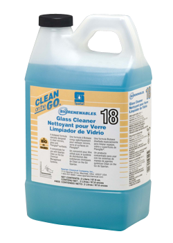 GLASS &amp; WINDOW CLEANER - BIO RENEWABLES C.O.G 2.L # 18