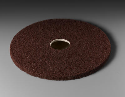 PAD - 18&quot; FLOOR PAD BROWN  STRIPPING