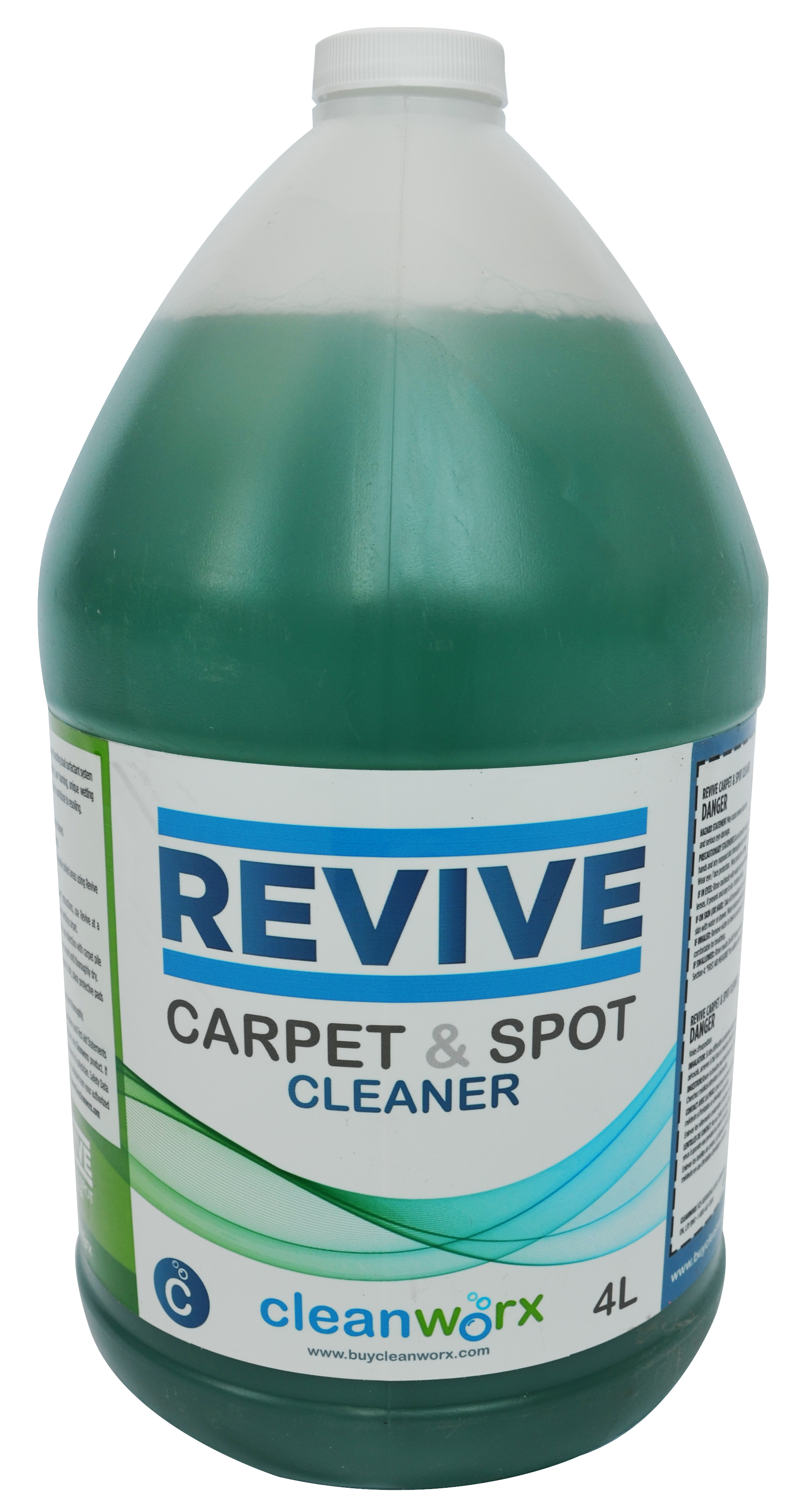 CARPET - REVIVE CARPET &amp; SPOT SHAMPOO 4L CLEANWORX