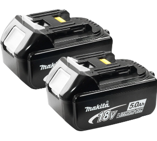 BATTERY - 18V LI-ION BATTERIES  BL1850B W/ CHARGE LEVEL 