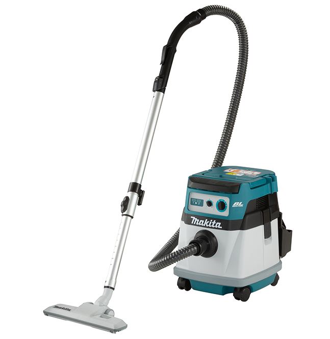 VACUUM - MAKITA WET/DRY  CORDLESS QUIET BRUSHLESS 15L, 