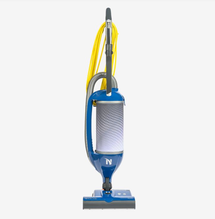 VACUUM - 12&quot; DUAL MOTOR  ELECTRIC UPRIGHT W/SWIVEL NECK 