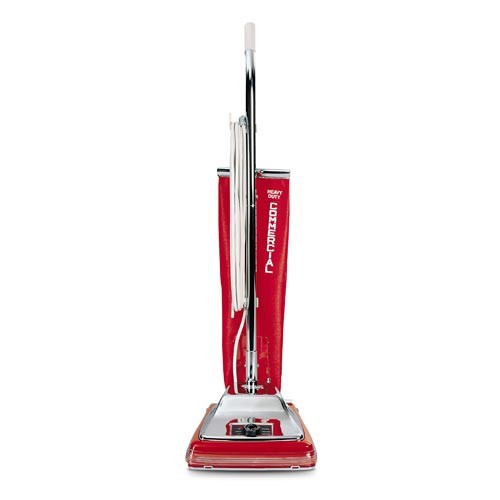 VACUUM - 12&quot; UPRIGHT SANITAIRE W/RED DUMP BAG (SC886G)