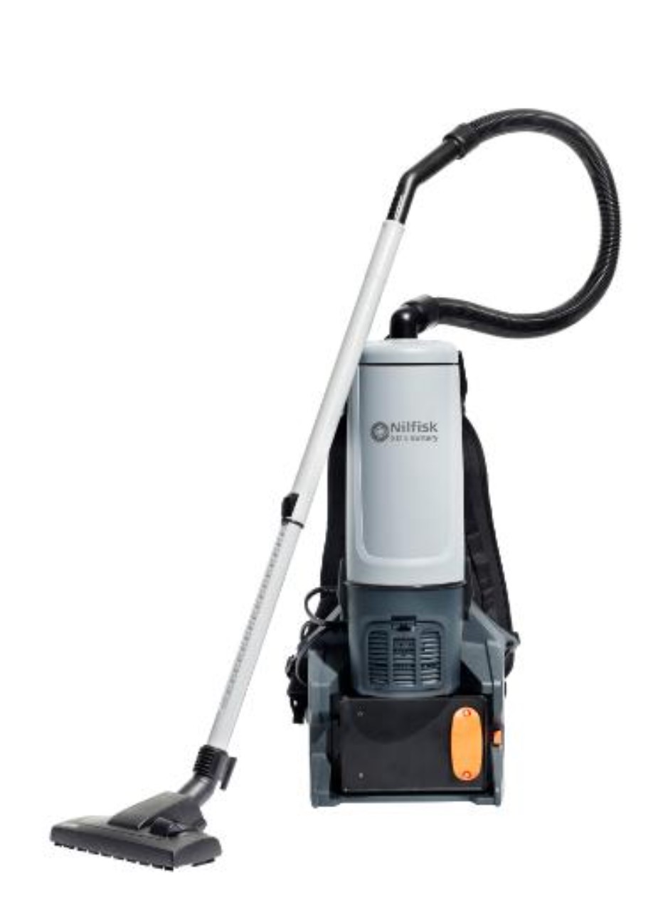 VACUUM - BACKPACK GD5 BATTERY  HEPA VAC C/W 36V LITHIUM ION 