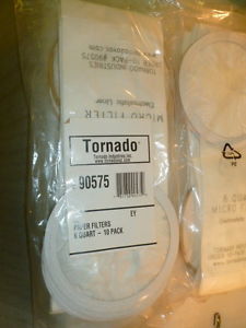 VAC BAG - TORNADO 6 QUART 10/PK (90575)