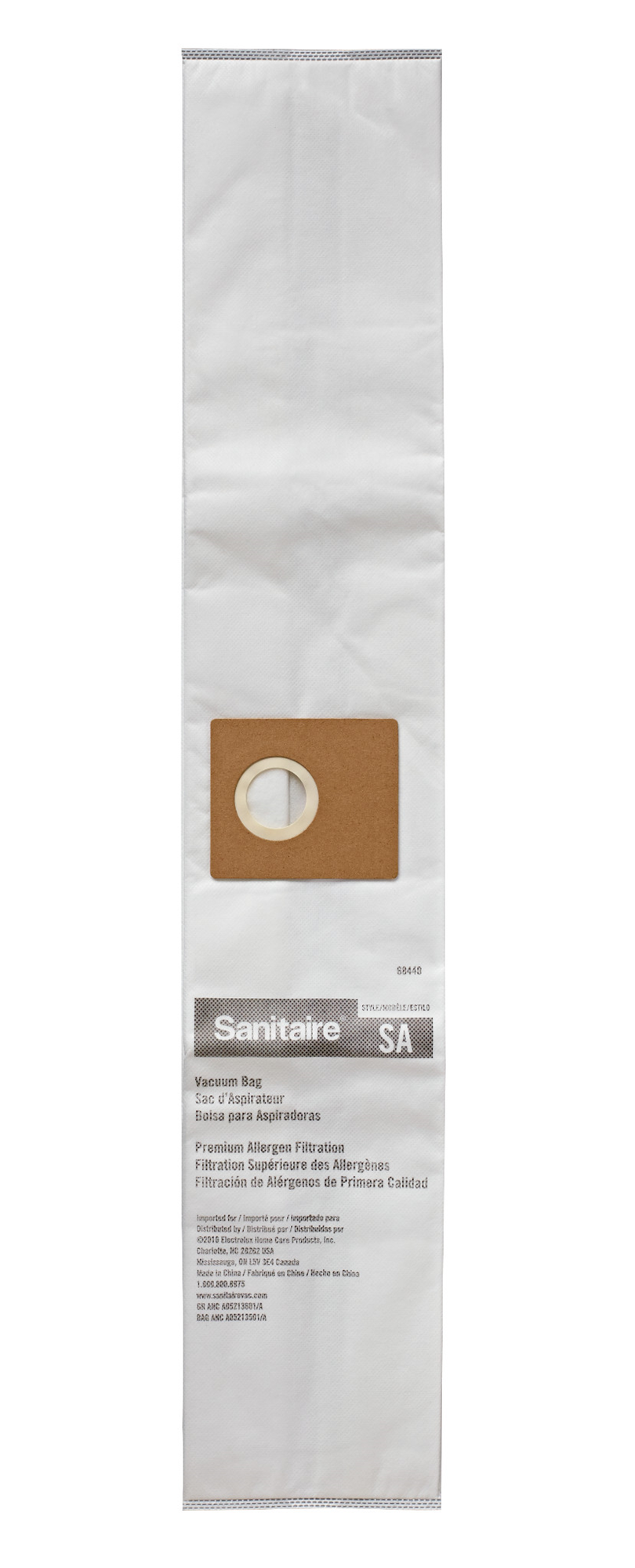 VAC BAG - SANITAIRE STYLE SA PREMIUM ALLERGEN 5/PK (68440)