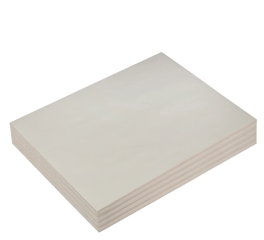 PAPER - NEWSPRINT SHEETS 18" X  24" WHITE 25LB BUNDLE