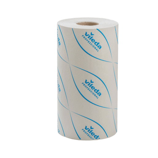 WIPER - MICRONSOLO ROLL DISPOSABLE CLOTH BLUE 180/ROLL 