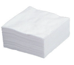 TOWEL - 13 X 17&quot; 1/6 FOLD  CLOTH PREMIUM WHITE AIRLAID 