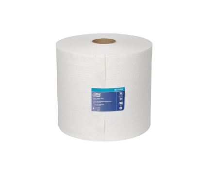 WIPER - TORK 1 PLY PLUS, GIANT  ROLL WHITE 800/ROLL (430304)