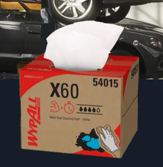 WIPER - BRAG BOX KC WYPALL X60  WHITE GENERAL CLEAN 252/CS
