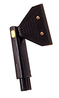 WINDOW SQUEEGEE HANDLE -  SWIVEL PLASTIC FOR BRASS 