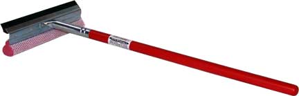 WINDOW SQUEEGEE - 10" CAR  SQUEEGEE HEAD W/ 24" HANDLE