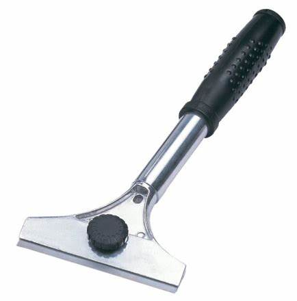 SCRAPER - 7&quot; ALUMINUM HANDLE W/BLADE COVER (AF06303)