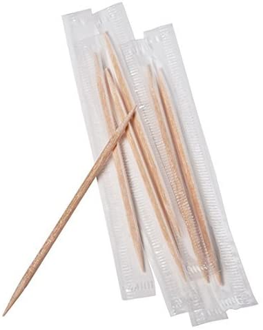 TOOTHPICKS - MINT WOODEN  WRAPPED 12000/BOX