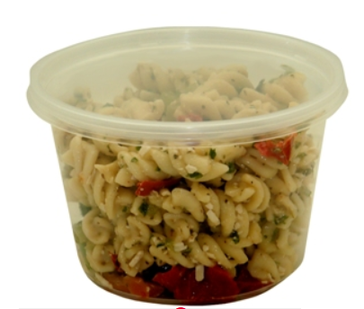 FOOD CONTAINER - SOUP 16 OZ  PLASTIC DELI ROUND, CLEAR 