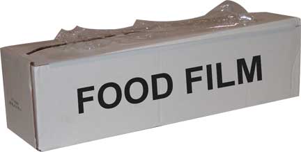 FILM - FOOD FILM 17&quot; X 2500&#39; CUTTER BOX