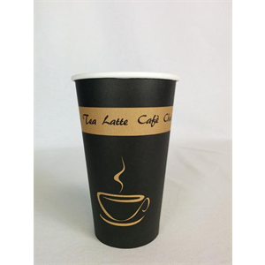 CUPS - 12 OZ HOT PAPER DRINK CUP W/ CLASSIC DESIGN 1000/CS