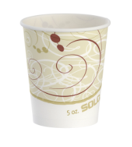 CUPS - 5 OZ FLAT BOTTOM COLD PAPER CUP 3000/CS