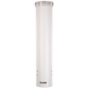 DISPENSER - CONE CUP DISP 16&quot; TRANSLUCENT WHITE