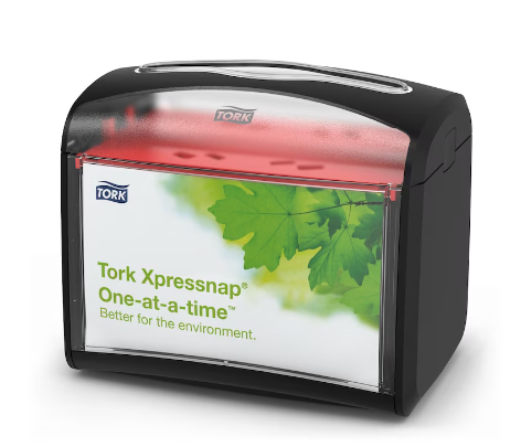 DISPENSER - NAPKIN TORK  XPRESSNAP TABLETOP XPT BLACK 