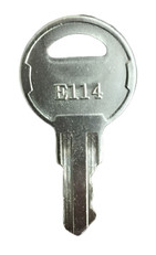 KEY - E114 COMMERCIAL GRADE  KEY FITS FROST TOILET PAPER 
