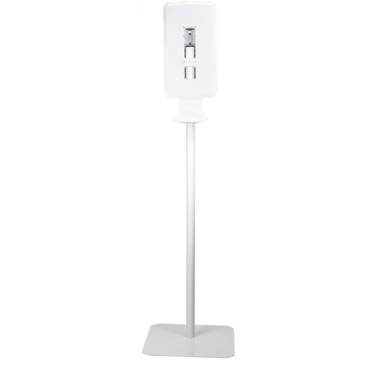 Product 3400176: DISPENSER STAND - GENERIC SOAP & SANITIZER STAND WHITE W/ 