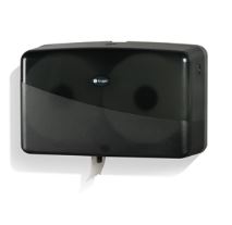 DISPENSER - TT MINI MAX NOIR  DOUBLE JUMBO BATH BLACK/SMOKE 