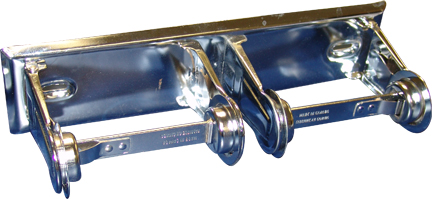 DISPENSER - TT 2 ROLL DOUBLE  HOLDER CHROME HOUSEHOLD (150) 