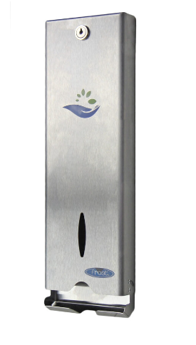 DISPENSER - TAMPON STAINLESS  STEEL FITS RETAIL TAMPONS SIZE 